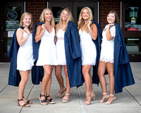 Anna Claire and Friends - Cap and Gown Session
