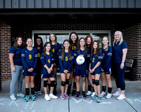 Middle School Volleyball - Team & Individual Photos